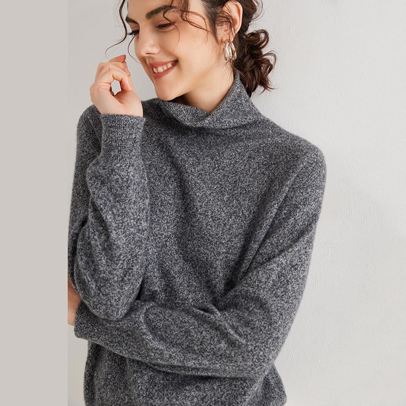 Women s Cashmere Knit Turtleneck Pullover - Autumn & Winter Loose Solid Color Knitwear Large
Women s Cashmere Knit Turtleneck Pullover - Autumn & Winter Loose Solid Color Knitwear Large