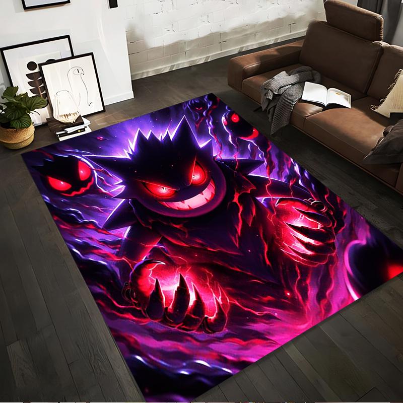 Dark Fantasy Cartoon Style Rug with Red Glow and Fierce Creature Suitable for use as an anti-slip for living room bedroom sofas 40x60cm( 15x23in )
Dark Fantasy Cartoon Style Rug with Red Glow and Fierce Creature Suitable for use as an anti-slip for living room bedroom sofas 40x60cm( 15x23in )