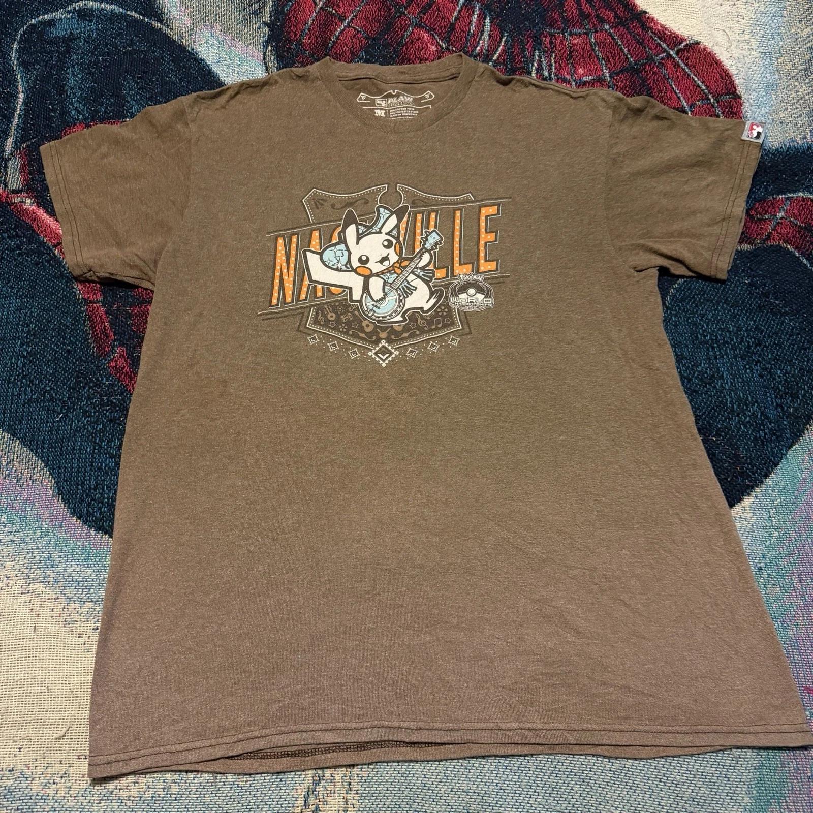 Pokemon Play Nashville Cowboy Pikachu Competition Shirt Men s M World Champion XL
Pokemon Play Nashville Cowboy Pikachu Competition Shirt Men s M World Champion XL