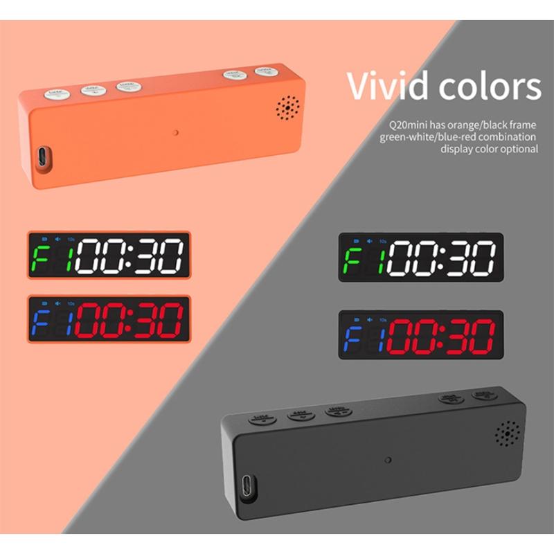 Gym Timer LED Workout Colck Count Down/Up Clock Ultra-Clear Digital Display Multi-Scenes led Timer Home Gym Fitness
Gym Timer LED Workout Colck Count Down/Up Clock Ultra-Clear Digital Display Multi-Scenes led Timer Home Gym Fitness