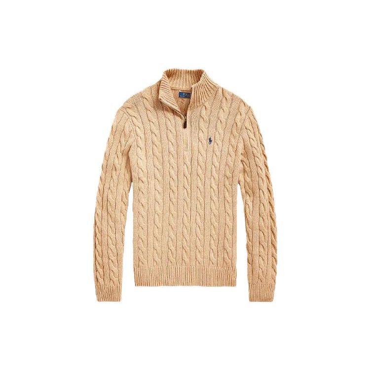 Polo Ralph Lauren Solid Cable Knit Half Zip Long Sleeve Sweeper Men sweater Khaki MNPOSWE16820593-200 XL
Polo Ralph Lauren Solid Cable Knit Half Zip Long Sleeve Sweeper Men sweater Khaki MNPOSWE16820593-200 XL