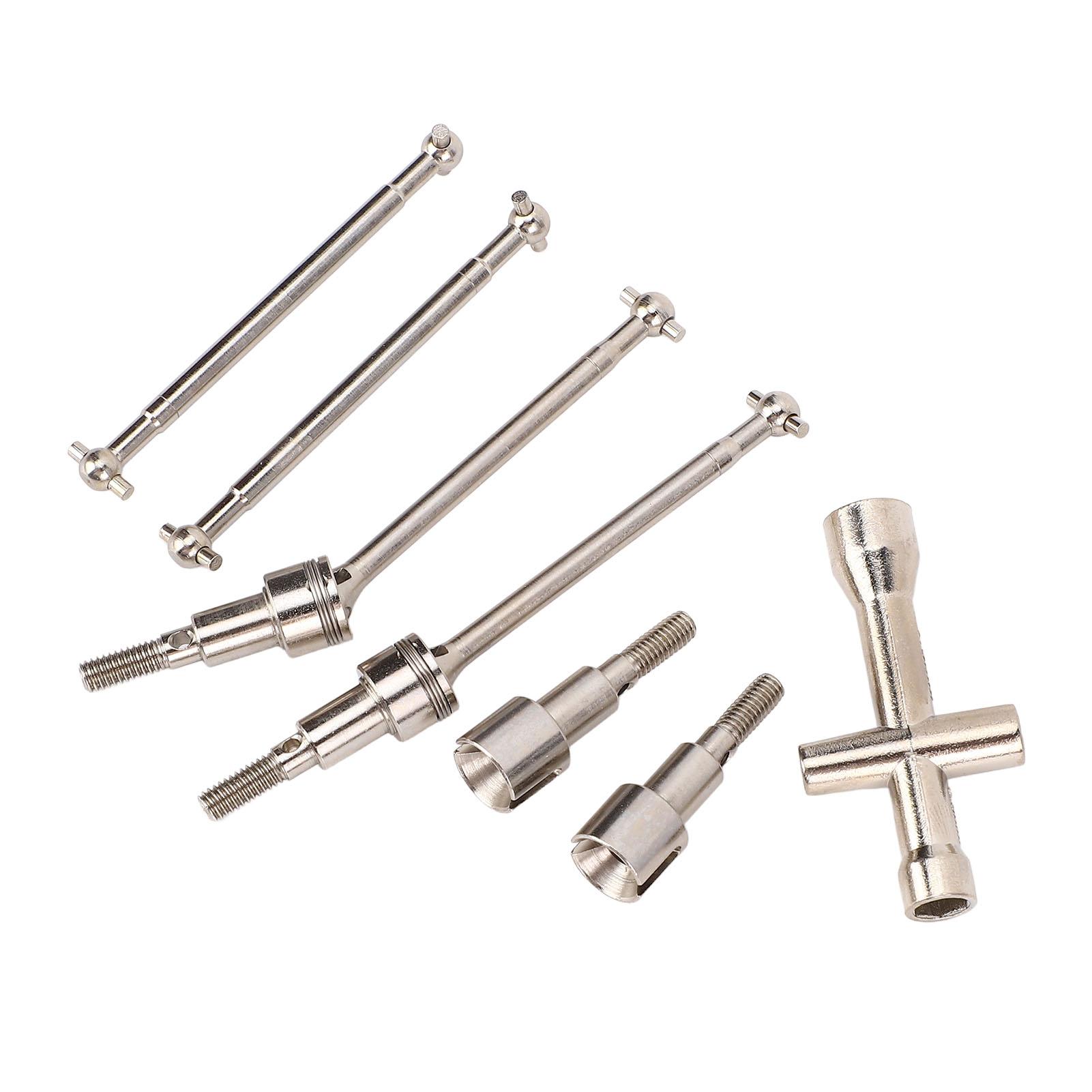 Front and Rear Drive Axle Set Metal Drive Shaft Replacement for 16101PRO 16102 16103 16201 Brushless High Speed RC Car
Front and Rear Drive Axle Set Metal Drive Shaft Replacement for 16101PRO 16102 16103 16201 Brushless High Speed RC Car