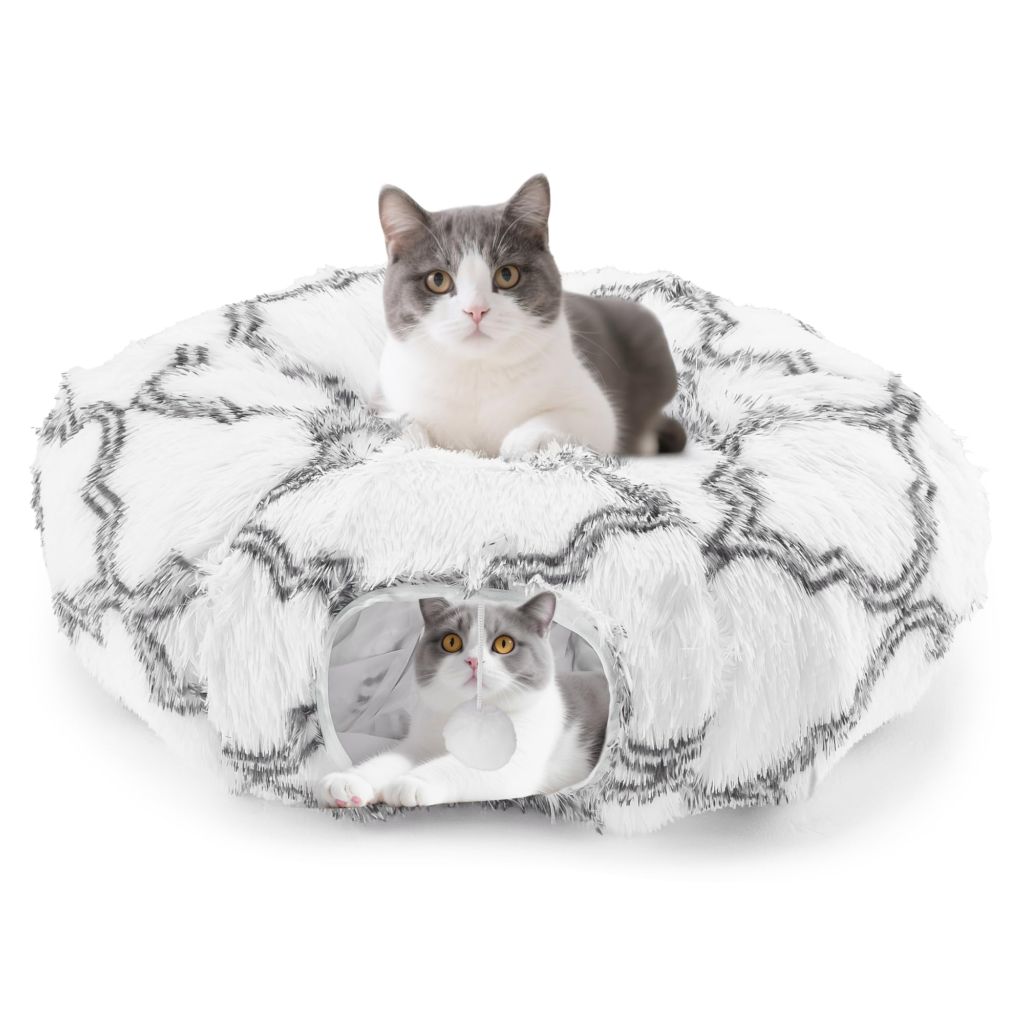 Meowzaar Cat Popular Cat Long Cat Round Cat Indoor Cat Toy with Cat Play Exercise Stress Suitable for Multiple Pets and Small Perfect Gift for Pet серый
Meowzaar Cat Popular Cat Long Cat Round Cat Indoor Cat Toy with Cat Play Exercise Stress Suitable for Multiple Pets and Small Perfect Gift for Pet серый