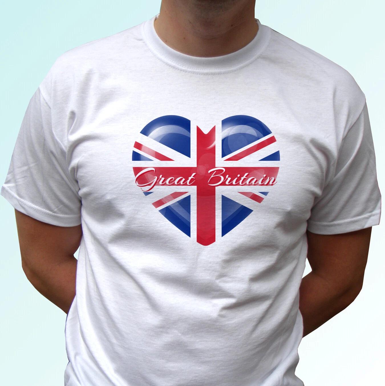 Great Britain Heart kids boys T-Shirt love England top flag tee s s kids sizes 160
Great Britain Heart kids boys T-Shirt love England top flag tee s s kids sizes 160