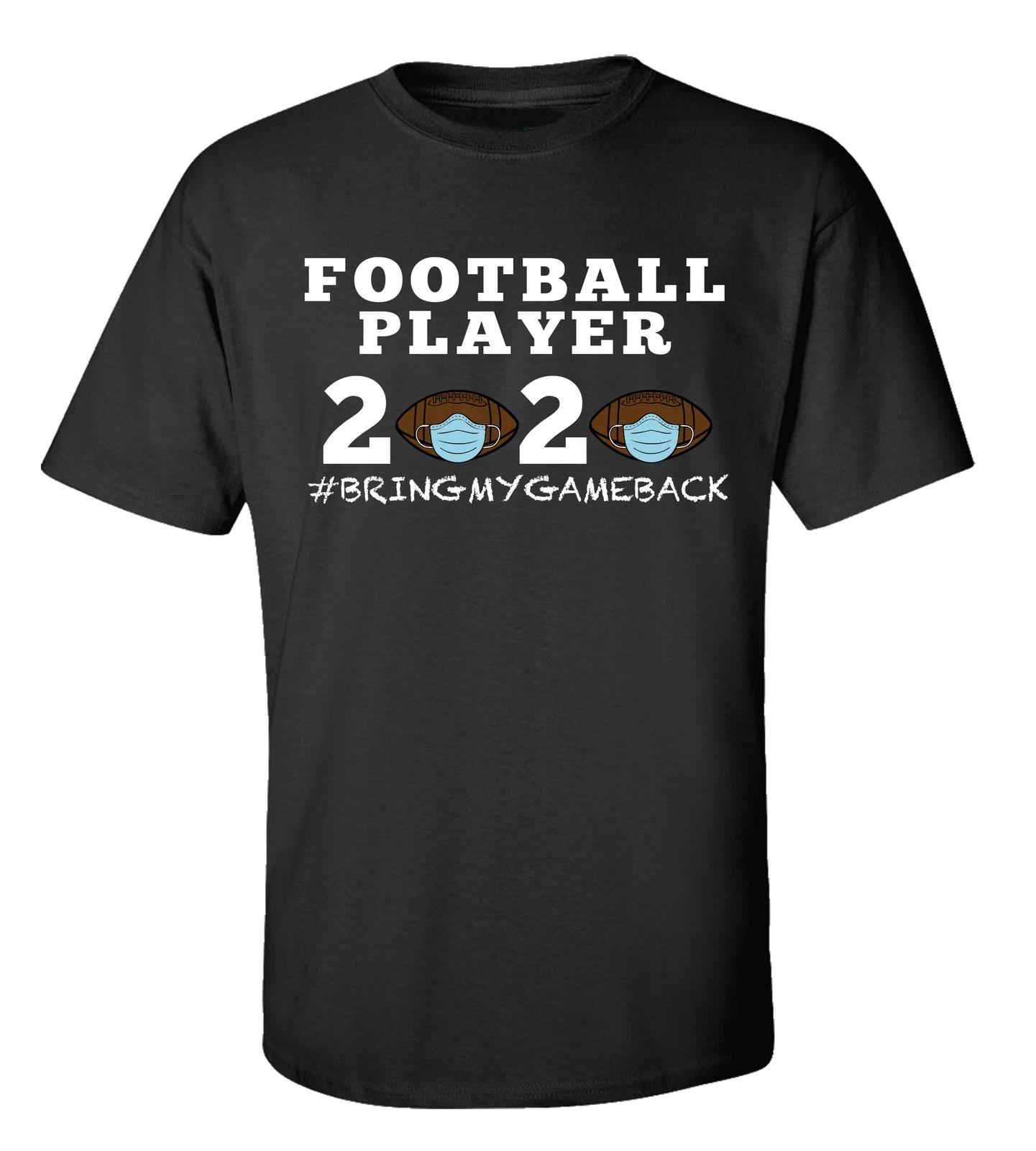 Men s Unisex Adult Football Player 2020 Bring My Game Back Short Sleeve T-Shirt M
Men s Unisex Adult Football Player 2020 Bring My Game Back Short Sleeve T-Shirt M