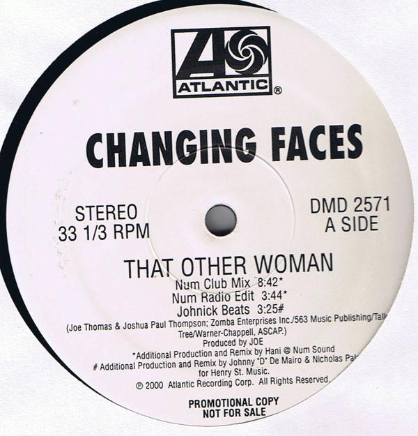 12inch Record CHANGING FACES - That Other Woman DMD2571PROMO Atlantic 2000 US Dance & Electronica Used
12inch Record CHANGING FACES - That Other Woman DMD2571PROMO Atlantic 2000 US Dance & Electronica Used