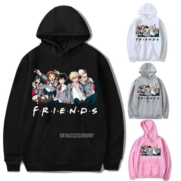 Толстовка с капюшоном «Друзья», женская толстовка унисекс My Hero Academia Friends Polerone Bluza Damska, корейская одежда, уличная толстовка
Толстовка с капюшоном «Друзья», женская толстовка унисекс My Hero Academia Friends Polerone Bluza Damska, корейская одежда, уличная толстовка