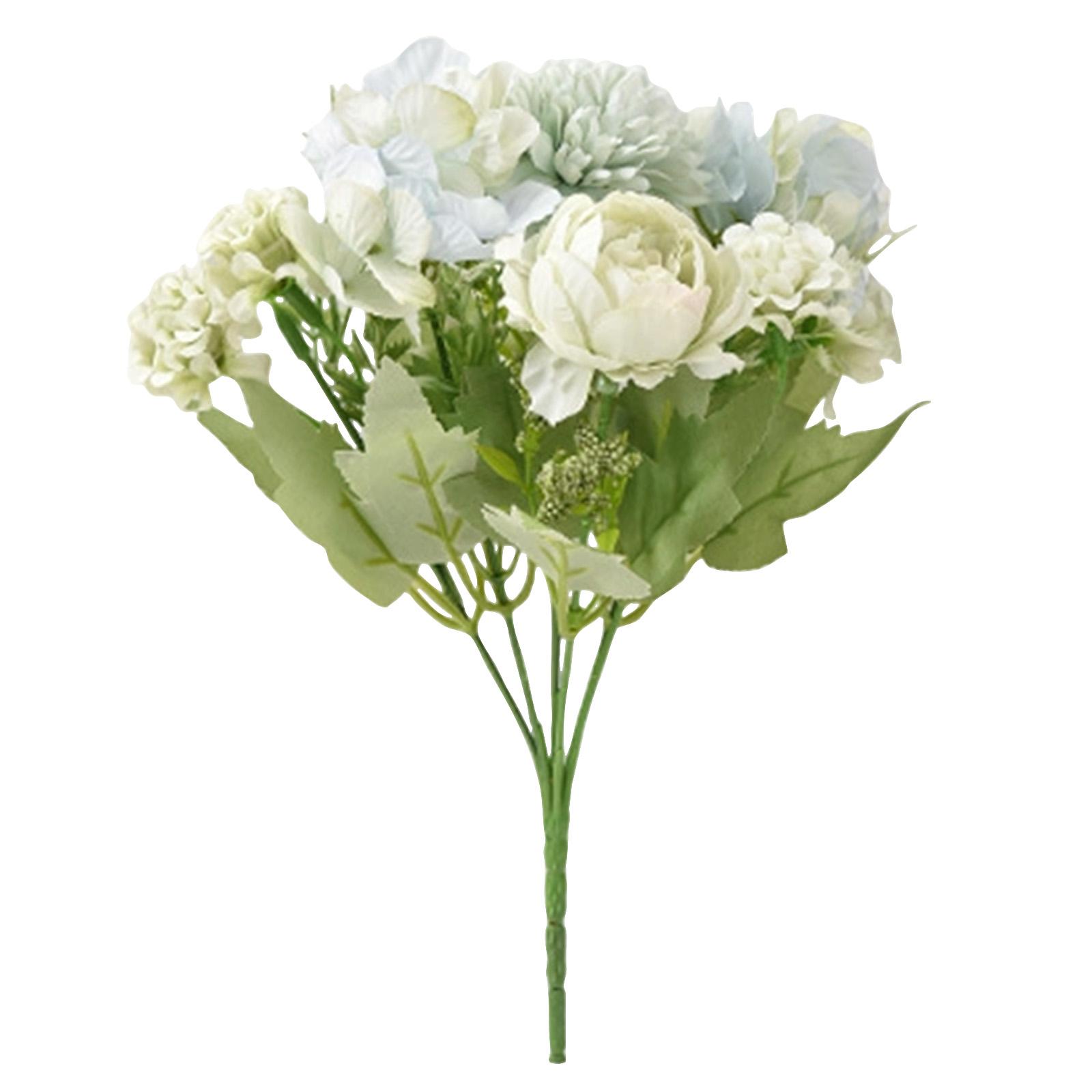 Artificial Flower Bouquet - 29cm Size & 39.9g Lightweight Faux Floral Bunch | Versatile Decor For Vase Arrangements, Home, Events & | Low-Mainten One Size білий
Artificial Flower Bouquet - 29cm Size & 39.9g Lightweight Faux Floral Bunch | Versatile Decor For Vase Arrangements, Home, Events & | Low-Mainten One Size білий