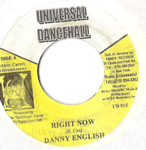 7inch Record DANNY ENGLISH MR. LEXX BREEZE Right Now DJ All Night UD015 Universal Dance 2000 Jamaica Reggae Ska Dub Used
7inch Record DANNY ENGLISH MR. LEXX BREEZE Right Now DJ All Night UD015 Universal Dance 2000 Jamaica Reggae Ska Dub Used