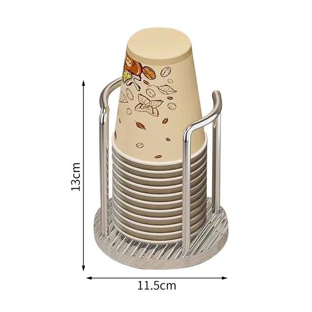 Одноразовий тримач для зберігання чашок Вода Чай Чашки Диспенсер Стелаж Полиця з довшою паличкою Чашка Дисплей Стенд Кухонний домашній органайзер
Одноразовий тримач для зберігання чашок Вода Чай Чашки Диспенсер Стелаж Полиця з довшою паличкою Чашка Дисплей Стенд Кухонний домашній органайзер