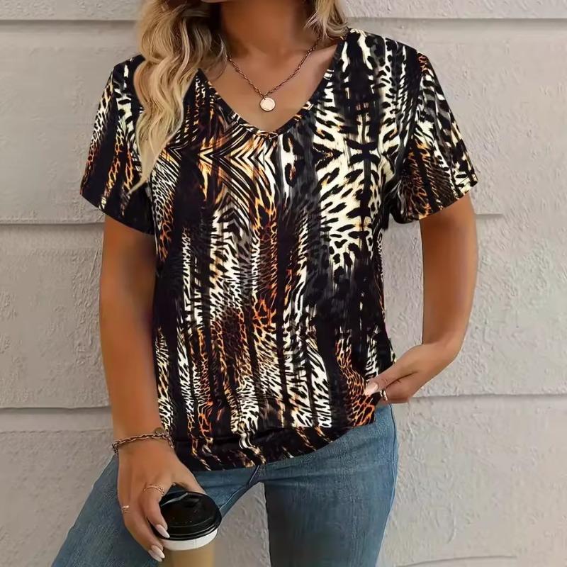 Vintage Women‘S T-Shirt Graphic 3D Print Summer Casual V-Neck Short Sleeve T Shirts Fashion Female Outdoor Oversize Oversized S
Vintage Women‘S T-Shirt Graphic 3D Print Summer Casual V-Neck Short Sleeve T Shirts Fashion Female Outdoor Oversize Oversized S