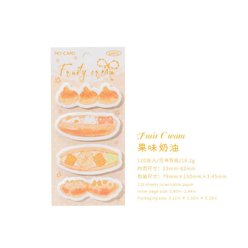 120pcs Cream Bakery Series Kawaii Food Desserts Message Convenience Sticker DIY Diary Scrapbook Cute Student Stationery
120pcs Cream Bakery Series Kawaii Food Desserts Message Convenience Sticker DIY Diary Scrapbook Cute Student Stationery