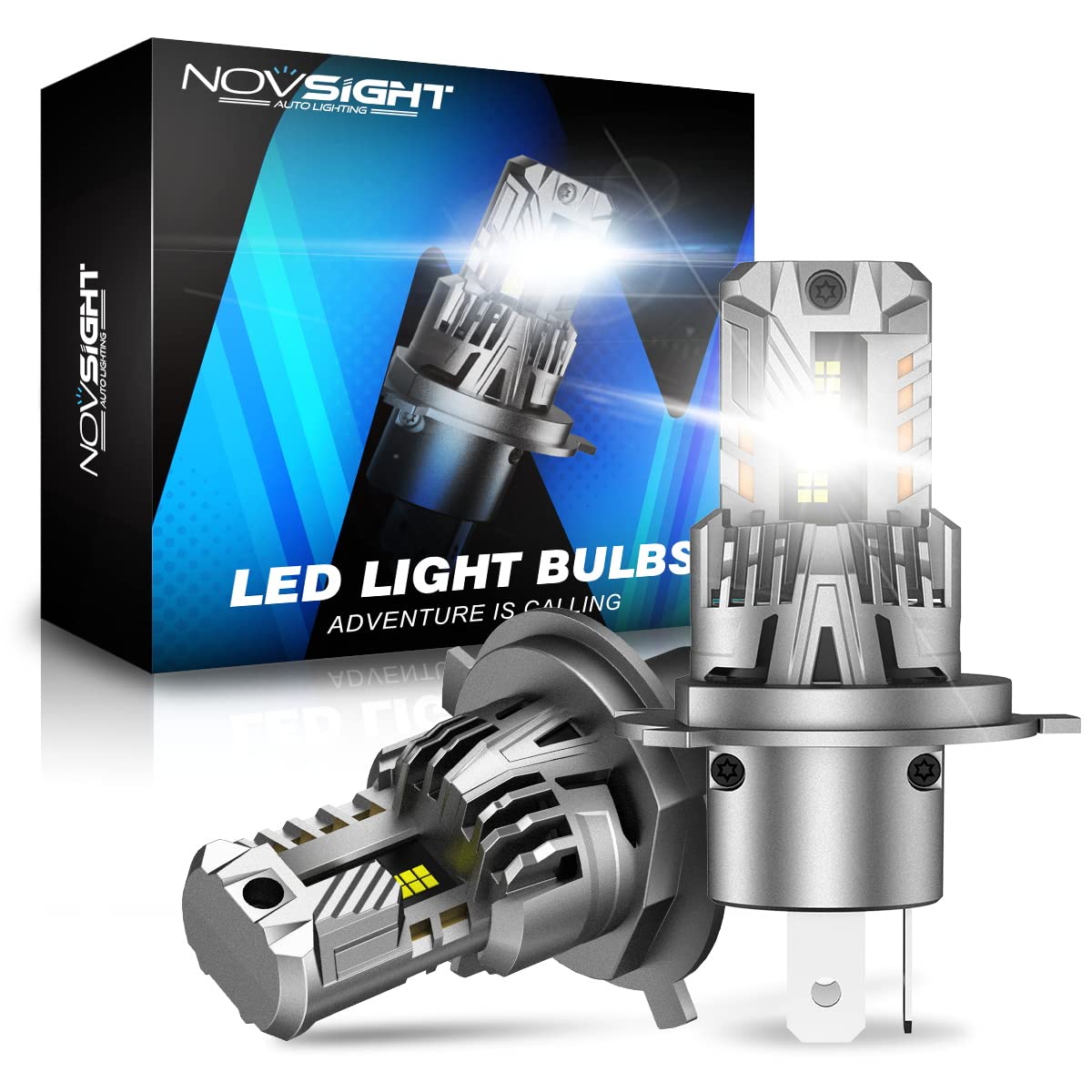 Светодиодная фара NOVSIGHT H4hi/lo15000лм (7500лм2) 6500kh4led совместим с осмотром транспортных средств 60w (30w2) Лампочка фары 12 В для автомобиля/мотоцикла IP68 hi
Светодиодная фара NOVSIGHT H4hi/lo15000лм (7500лм2) 6500kh4led совместим с осмотром транспортных средств 60w (30w2) Лампочка фары 12 В для автомобиля/мотоцикла IP68 hi