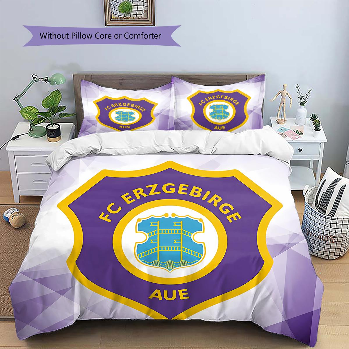 Aue Mining Football Club LogoPattern Bedding,Quilt Set Quilt Cover Pillowcase Home Birthday Gift (1 * duvet cover + 2 * pillowcase, without core) 135x200cm
Aue Mining Football Club LogoPattern Bedding,Quilt Set Quilt Cover Pillowcase Home Birthday Gift (1 * duvet cover + 2 * pillowcase, without core) 135x200cm