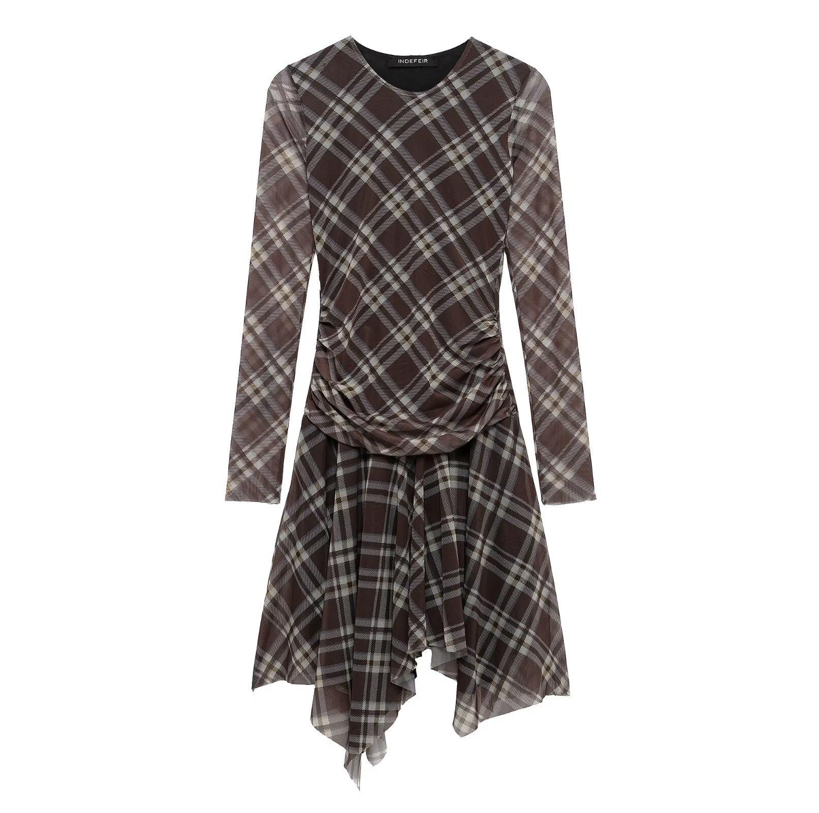 Весна 2025 г. Женское плиссированное платье в европейском и американском стиле с длинными рукавами и круглым вырезом Large
Весна 2025 г. Женское плиссированное платье в европейском и американском стиле с длинными рукавами и круглым вырезом Large