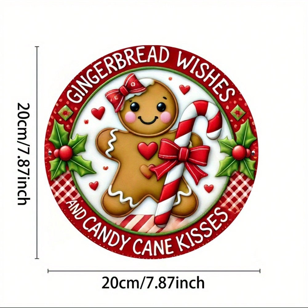 Gingerbread Tin Sign Christmas Kitchen Decor Metal Wall Art 20x20
Gingerbread Tin Sign Christmas Kitchen Decor Metal Wall Art 20x20
