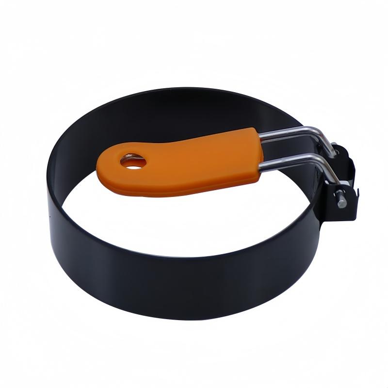 Stainless Steel Omelette Ring Used for Grills and Frying Pans Oil Brushes Pancakes and Egg Shakers with Silicone Handles
Stainless Steel Omelette Ring Used for Grills and Frying Pans Oil Brushes Pancakes and Egg Shakers with Silicone Handles