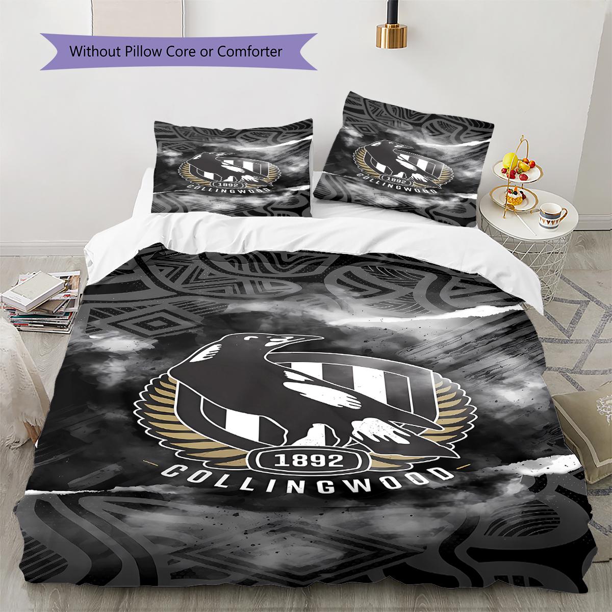 Collingwood Football Club Pattern Bedding,Quilt Set Quilt Cover Pillowcase Home Birthday Gift (1 * duvet cover + 2 * pillowcase, without core) 155x200cm
Collingwood Football Club Pattern Bedding,Quilt Set Quilt Cover Pillowcase Home Birthday Gift (1 * duvet cover + 2 * pillowcase, without core) 155x200cm