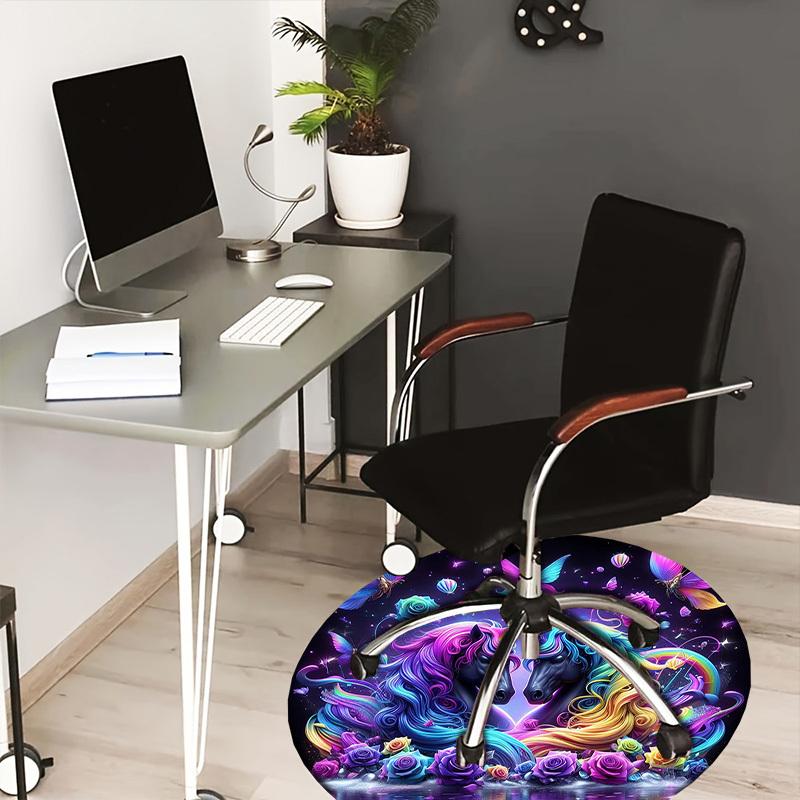 1pc Office Carpet Chair Mats Colorful Unicorns with Rainbow Mane Perfect for Decorating Office Chairss, Or Bedrooms.YDT348 80cm by 80cm
1pc Office Carpet Chair Mats Colorful Unicorns with Rainbow Mane Perfect for Decorating Office Chairss, Or Bedrooms.YDT348 80cm by 80cm