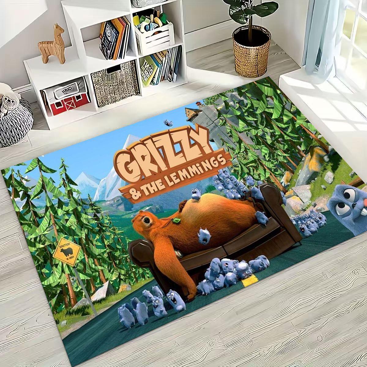 Кумедний килим-килимок Grizzy and The Lemmings для спальні, вітальні, дивана, килимок для дверей, Декор, Великий дитячий килимок для гри, Нековзкий килимок для підлоги 60x90cm( 23x35in )
Кумедний килим-килимок Grizzy and The Lemmings для спальні, вітальні, дивана, килимок для дверей, Декор, Великий дитячий килимок для гри, Нековзкий килимок для підлоги 60x90cm( 23x35in )