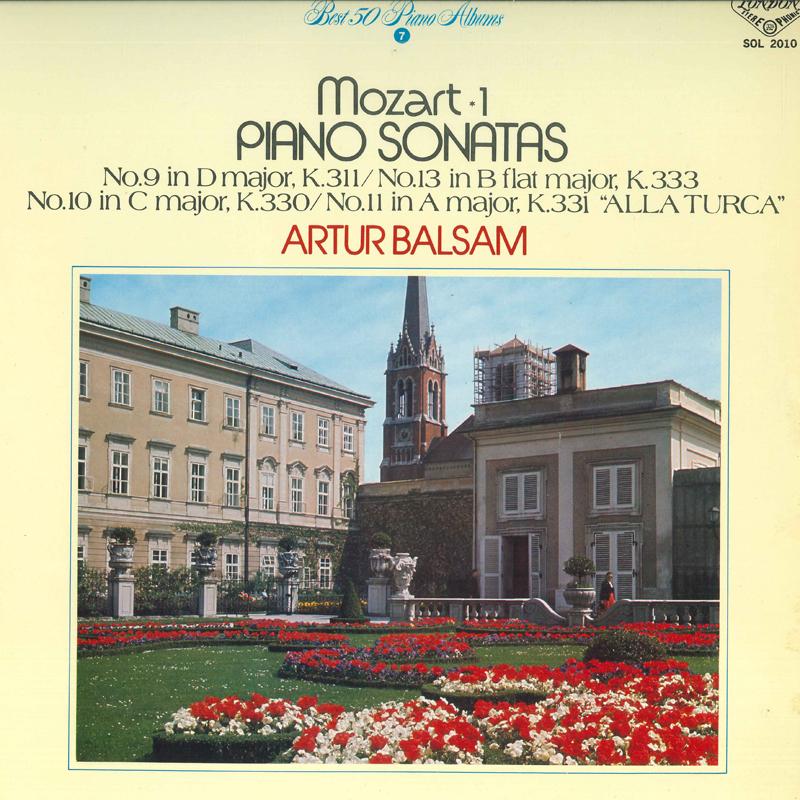 LP Record ARTUR BALSAM - Mozart: Piano Sonatas K.311, K.333, SOL2010 LONDON 1976 Japan Classical Used
LP Record ARTUR BALSAM - Mozart: Piano Sonatas K.311, K.333, SOL2010 LONDON 1976 Japan Classical Used
