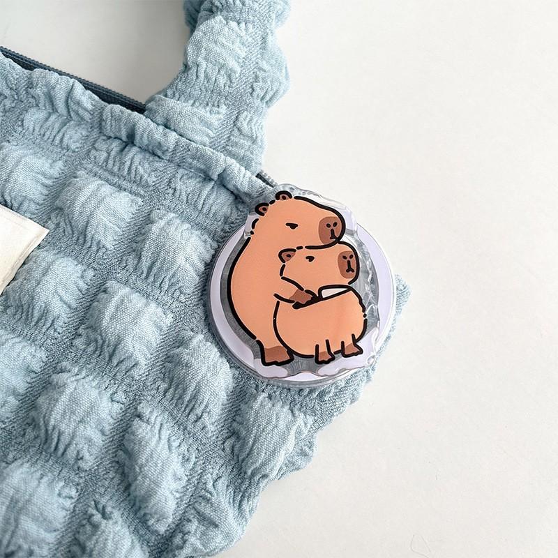 Fun Cute Cartoon Acrylic Capybara Ins Trendy Female Magnetic Suction Niche Phone Holder Creative Retractable Airbag
Fun Cute Cartoon Acrylic Capybara Ins Trendy Female Magnetic Suction Niche Phone Holder Creative Retractable Airbag