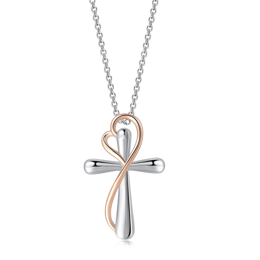 ZHOUYANG Cross Pendants Necklace For Women Kpop Aesthetic Heart Double Color Choker Chain Wholesale Jewelry Christmas Gift N231
ZHOUYANG Cross Pendants Necklace For Women Kpop Aesthetic Heart Double Color Choker Chain Wholesale Jewelry Christmas Gift N231