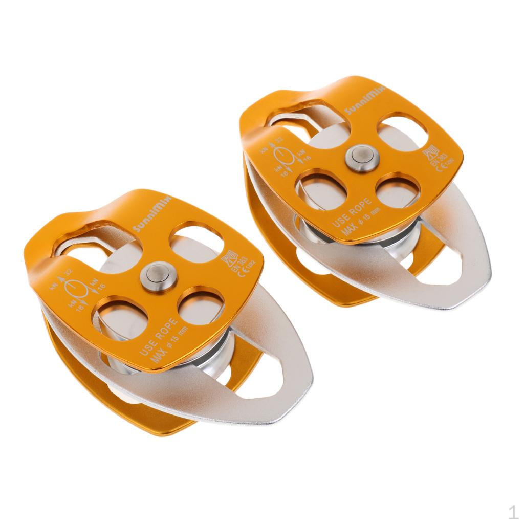 Double Pulley System for Outdoor Climbing Activities золотий
Double Pulley System for Outdoor Climbing Activities золотий