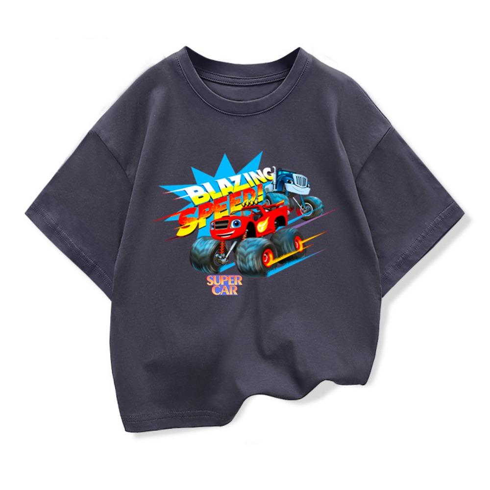 Summer Boys Clothes Blazed and Monster Machine Children Clothes T-shirt Short Sleeve Shirt Blazed Crusher AJ Pickle Top 110
Summer Boys Clothes Blazed and Monster Machine Children Clothes T-shirt Short Sleeve Shirt Blazed Crusher AJ Pickle Top 110
