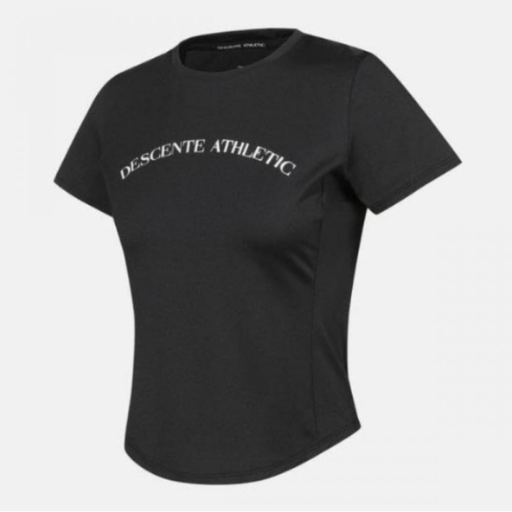 DeScenT ShorT Sleeve Tee Cqk Sq122pTS12 Blk Women S Semi Crop ShorT Sleeve T ShirT Black 80
DeScenT ShorT Sleeve Tee Cqk Sq122pTS12 Blk Women S Semi Crop ShorT Sleeve T ShirT Black 80