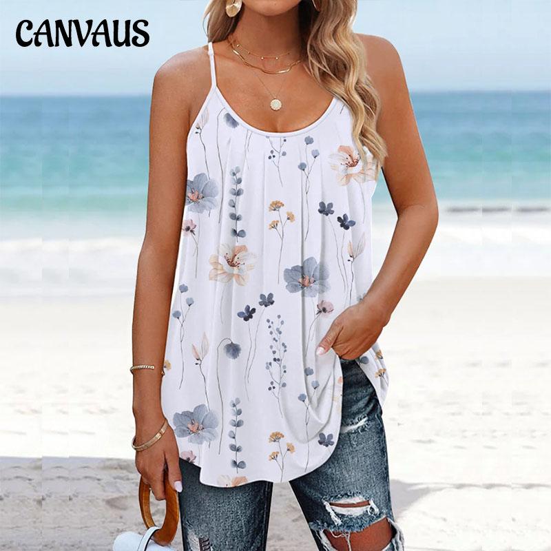 Летняя женская майка-бретелька, повседневный пуловер с круглым вырезом, топы с цифровым принтом, футболка-жилет 
Летняя женская майка-бретелька, повседневный пуловер с круглым вырезом, топы с цифровым принтом, футболка-жилет