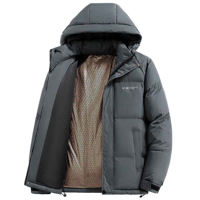 Men s Trendy Hooded Black Gold Graphene Winter Coat - Casual, Thick, Versatile Outerwear L
Men s Trendy Hooded Black Gold Graphene Winter Coat - Casual, Thick, Versatile Outerwear L