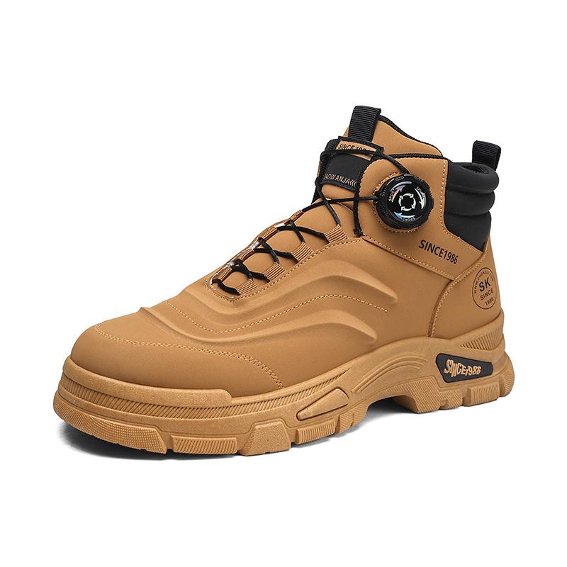 Мужские ботинки осень и зима повседневные британские желтые ботинки уличные ботинки мягкая подошва модные молодежные рабочие ботинки с вращающимися шнурками 44
Мужские ботинки осень и зима повседневные британские желтые ботинки уличные ботинки мягкая подошва модные молодежные рабочие ботинки с вращающимися шнурками 44