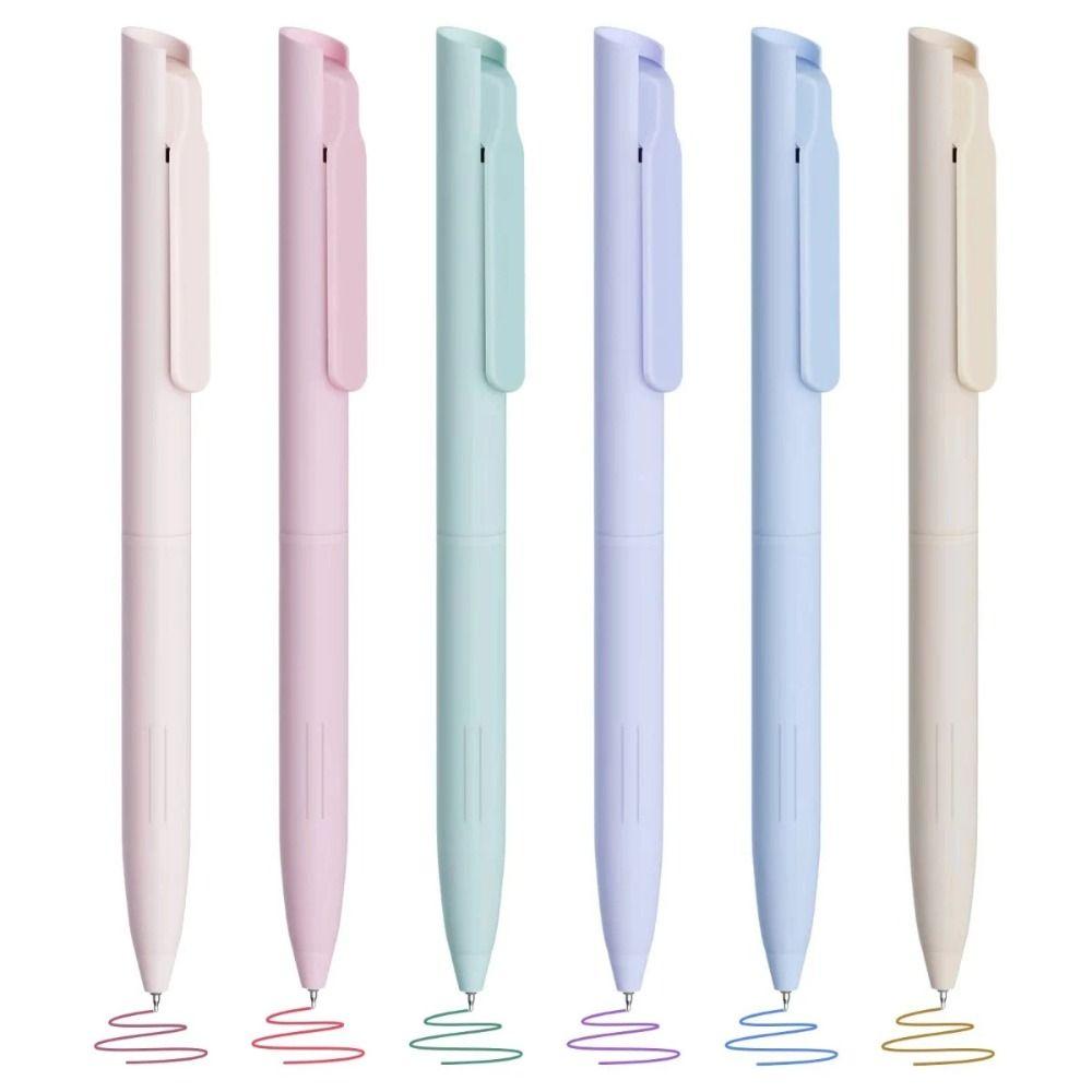 6pcs /set 0.5mm Nib Writing Gel Pen Smooth Marker Pen Set Drawing Colored Ink Pen Gifts 6pcs /set
6pcs /set 0.5mm Nib Writing Gel Pen Smooth Marker Pen Set Drawing Colored Ink Pen Gifts 6pcs /set