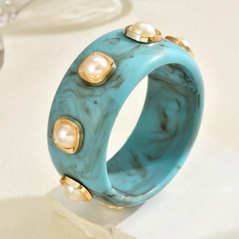 DIEZI Personality Geometric Round Resin Wide Bangles Vintage Fashion Imitation Pearl Bracelet Bangle For Women Men Gift Jewelry
DIEZI Personality Geometric Round Resin Wide Bangles Vintage Fashion Imitation Pearl Bracelet Bangle For Women Men Gift Jewelry