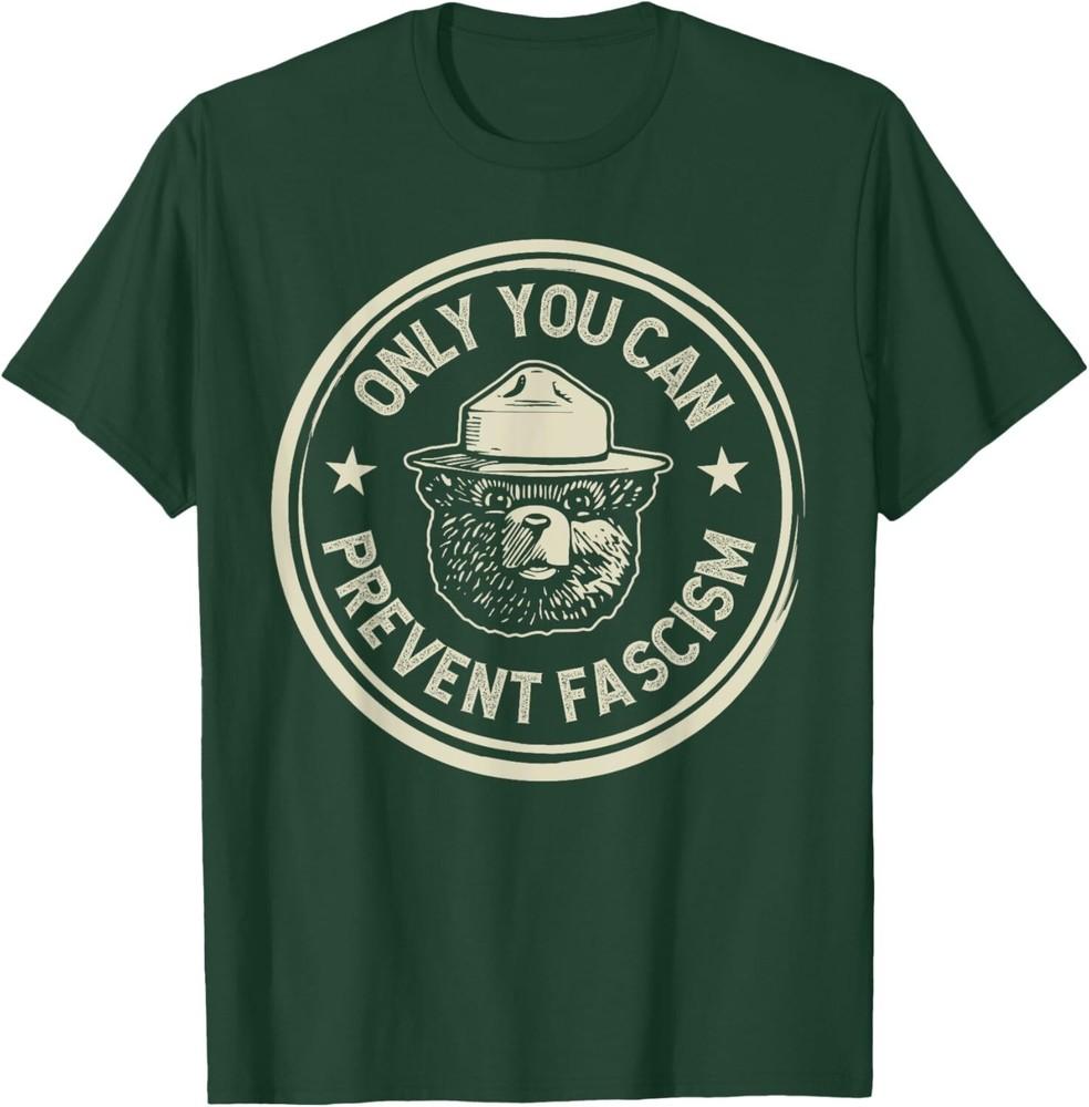 Vintage Smokey The Resist Bear Only You Can Prevent Fascism Unisex T-Shirt 4XL
Vintage Smokey The Resist Bear Only You Can Prevent Fascism Unisex T-Shirt 4XL