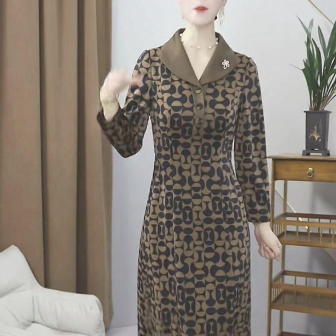 Модное женское платье с длинным рукавом, приталенное, с принтом, на осень 2025 года 5XL (160-175 lbs)
Модное женское платье с длинным рукавом, приталенное, с принтом, на осень 2025 года 5XL (160-175 lbs)