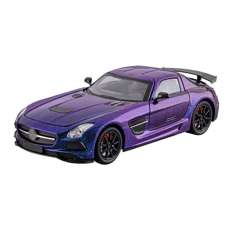 1/24 BENZ SLS Alloy Sports Car Model Diecast Metal Track Racing Car Vehicles Model High Simulation Sound and Light Childrens Toy Gift фіолетовий
1/24 BENZ SLS Alloy Sports Car Model Diecast Metal Track Racing Car Vehicles Model High Simulation Sound and Light Childrens Toy Gift фіолетовий