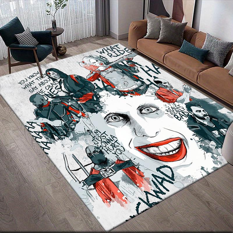 Suicide Squad Anti-Slip Floor Mat, Rectangular Carpet for Living Room & Game Zone 60x90cm
Suicide Squad Anti-Slip Floor Mat, Rectangular Carpet for Living Room & Game Zone 60x90cm