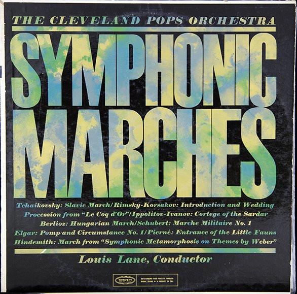 LP Record VARIOUS CLEVELAND POPS ORCHESTRA Symphonic Marches LC3763 EPIC 1961 US Classical Used
LP Record VARIOUS CLEVELAND POPS ORCHESTRA Symphonic Marches LC3763 EPIC 1961 US Classical Used
