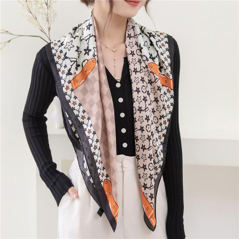 90 см дорожный солнцезащитный универсальный большой квадратный шарф шаль платок для защиты шеи шарф украшение для всех сезонов 90x90cm
90 см дорожный солнцезащитный универсальный большой квадратный шарф шаль платок для защиты шеи шарф украшение для всех сезонов 90x90cm