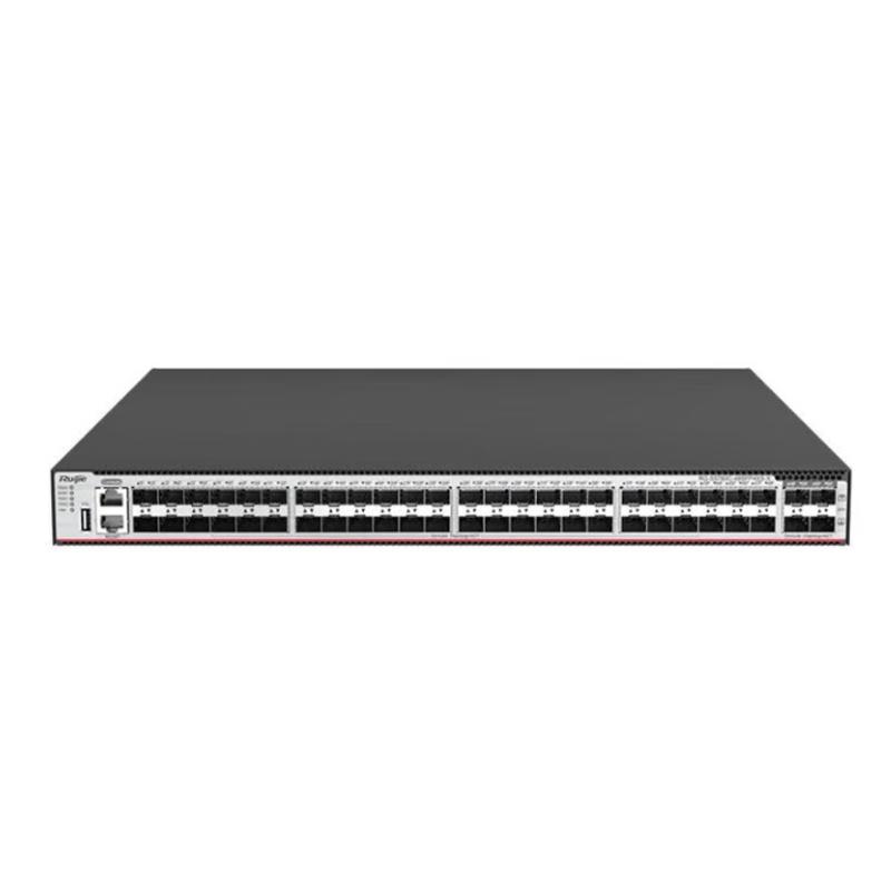 Ruijie RG-S5760C-48SFP4XS-X 48-Port Gigabit Fiber Switch
Ruijie RG-S5760C-48SFP4XS-X 48-Port Gigabit Fiber Switch