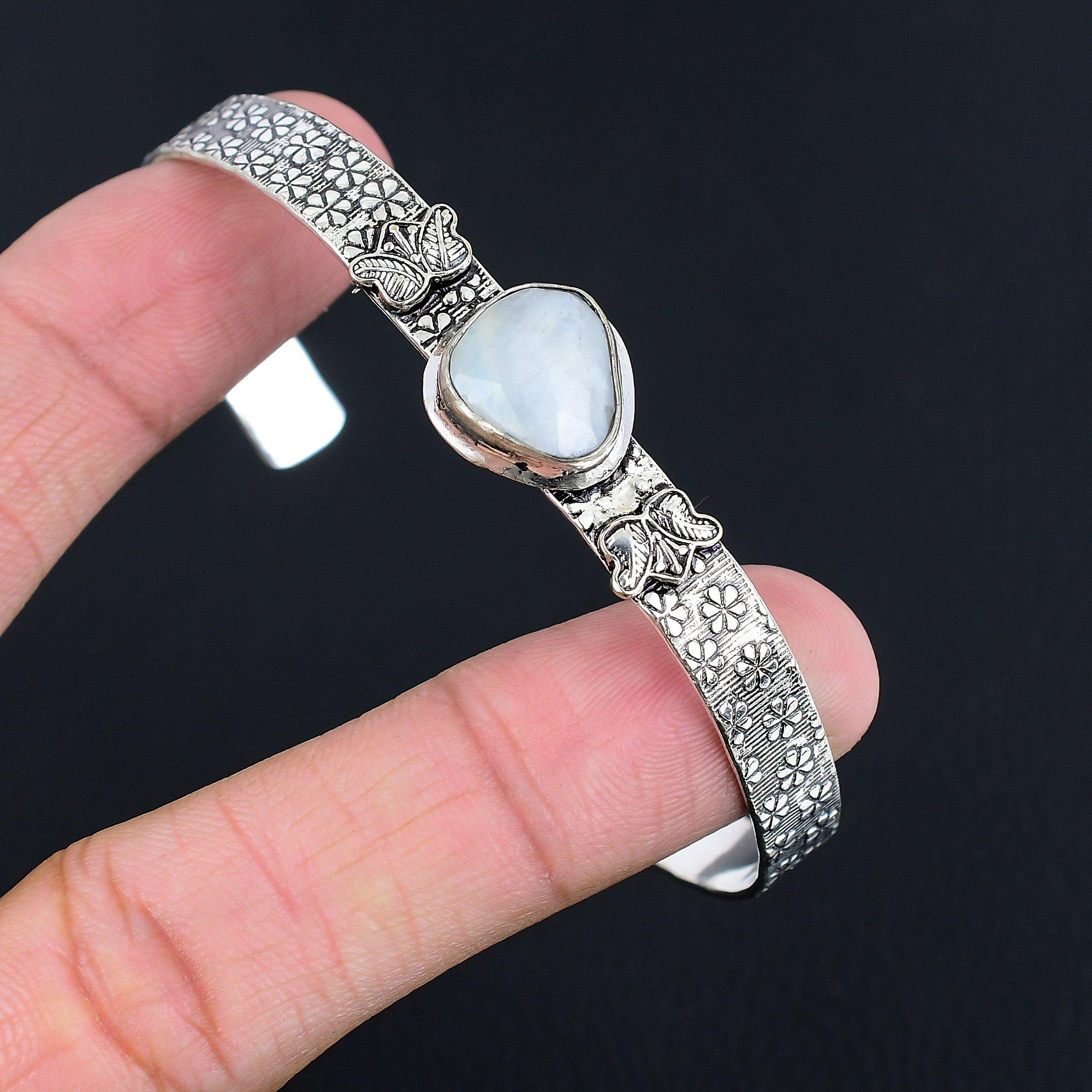 Pear Rainbow Moonstone Stone 925 Silver Anniversary Daughter New Bangle Bracelet Adjustable
Pear Rainbow Moonstone Stone 925 Silver Anniversary Daughter New Bangle Bracelet Adjustable