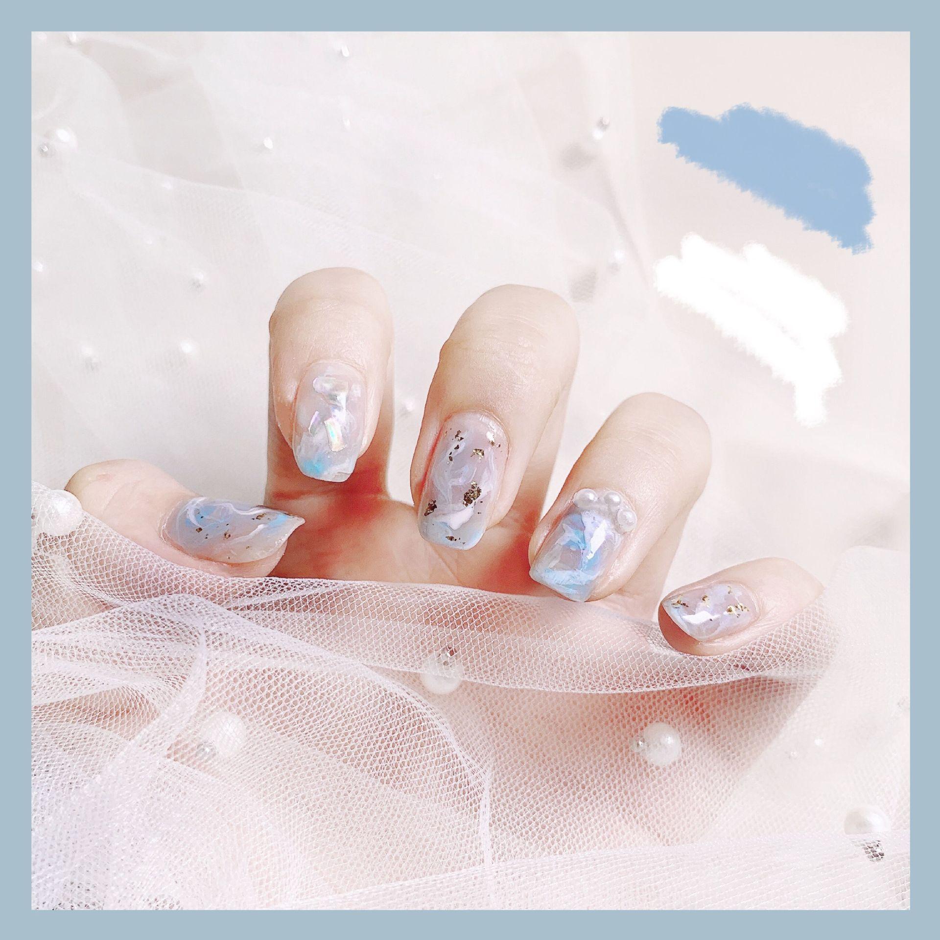 24 шт./компл., наклейки для быстрых ногтей, синие морские ракушки, жемчуг, накладные ниалы, носимые водонепроницаемый маникюр, готовые ногти
24 шт./компл., наклейки для быстрых ногтей, синие морские ракушки, жемчуг, накладные ниалы, носимые водонепроницаемый маникюр, готовые ногти