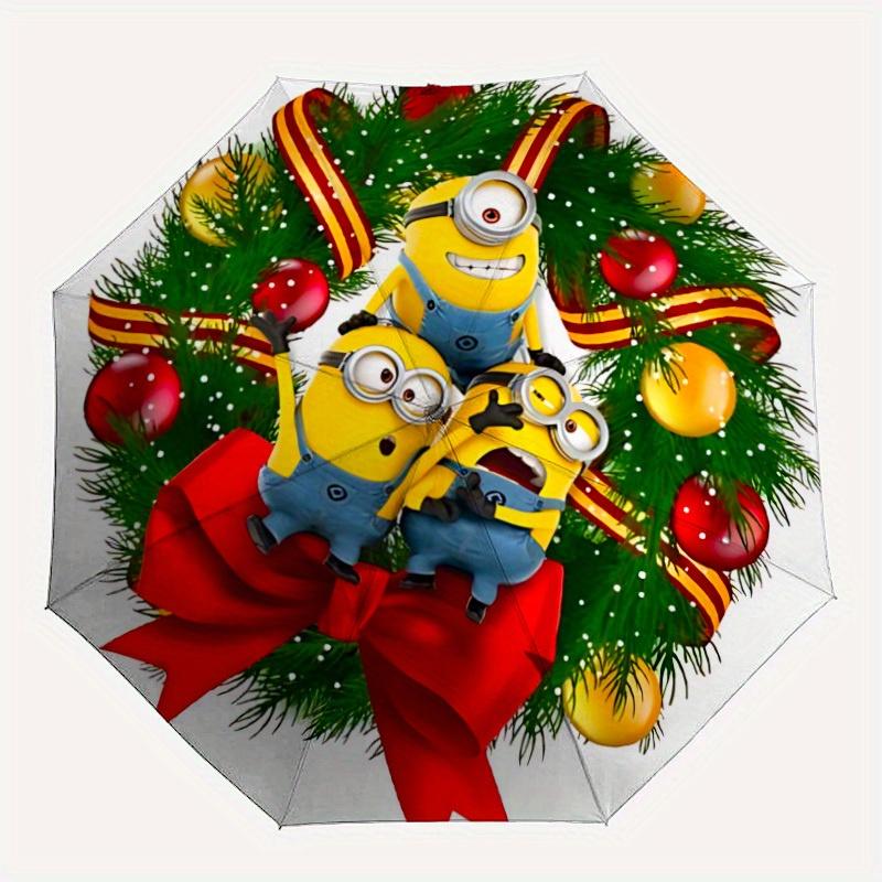 1pc Christmas Minions Automatic Umbrella 8-Bone Design Compact Gear for Outdoor Travel, Perfect Gift for Friends yy250821098
1pc Christmas Minions Automatic Umbrella 8-Bone Design Compact Gear for Outdoor Travel, Perfect Gift for Friends yy250821098