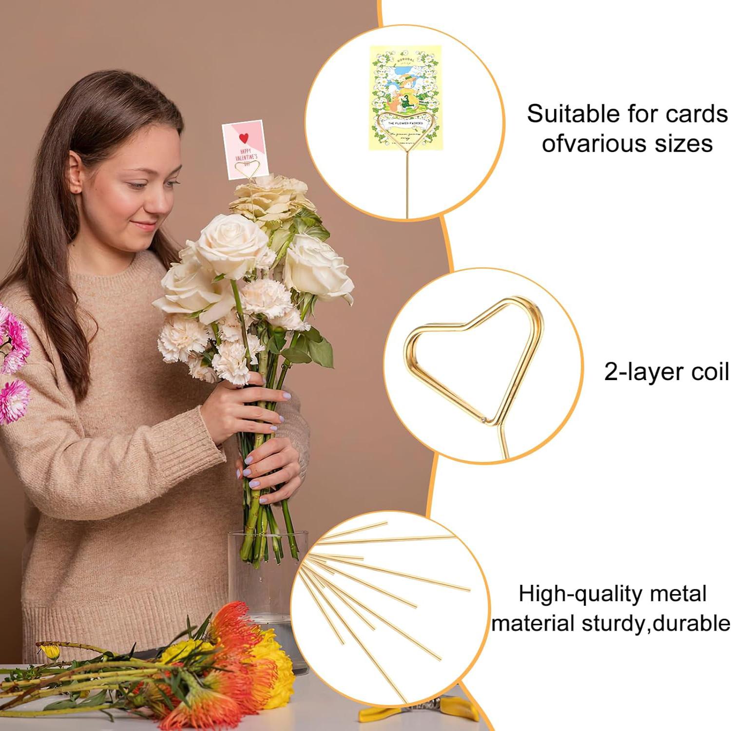 20/40Pcs Floral Card Holder Picks Metal Wire Place Card Holder Picture Holders Photo Stick Clip Floral Picks for Wedding Party
20/40Pcs Floral Card Holder Picks Metal Wire Place Card Holder Picture Holders Photo Stick Clip Floral Picks for Wedding Party