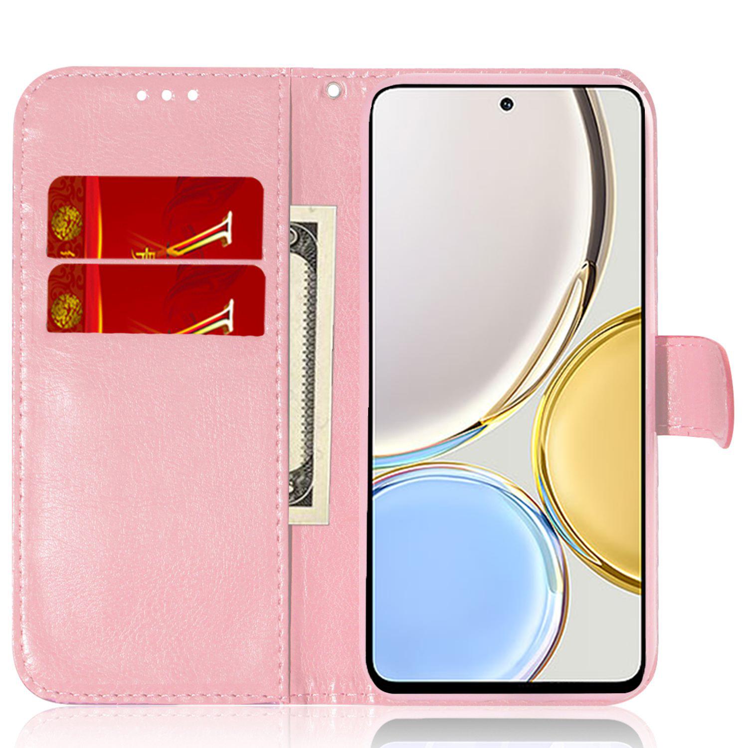 For Honor 70 5G PU Leather Dazzling Flower Pattern Shockproof Phone Case Stand Wallet with Strap Pink
For Honor 70 5G PU Leather Dazzling Flower Pattern Shockproof Phone Case Stand Wallet with Strap Pink