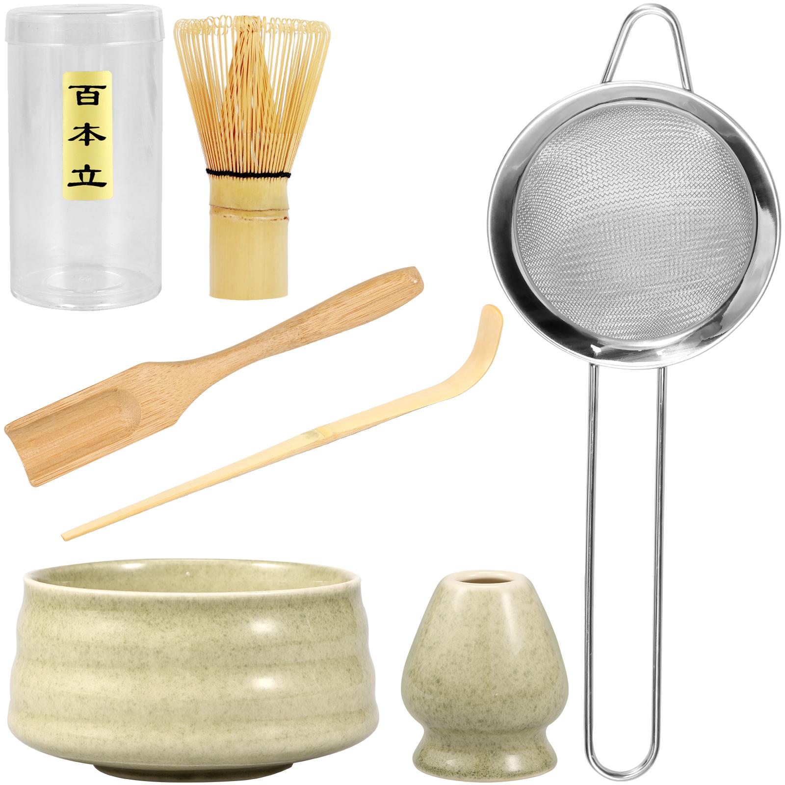 7Pcs Matcha Whisk Set Elegant Matcha Making Set with Matcha Whisk Matcha Whisk Storage Holder Matcha Powder Sifter Ceramic Bowl
7Pcs Matcha Whisk Set Elegant Matcha Making Set with Matcha Whisk Matcha Whisk Storage Holder Matcha Powder Sifter Ceramic Bowl