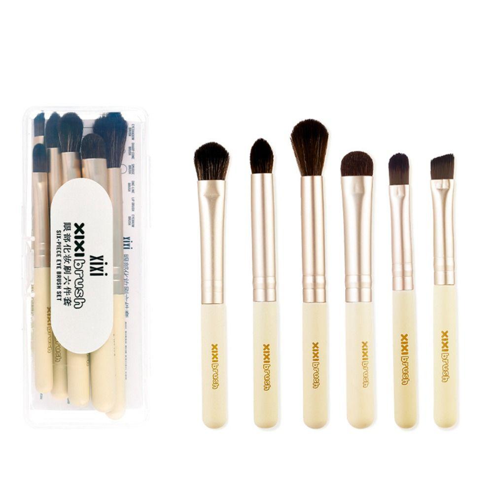 6Pcs/Set Eye Shadow Brush Eye Cosmetic Brushes Kit Soft Hair Mini Makeup Brushes Set Women
6Pcs/Set Eye Shadow Brush Eye Cosmetic Brushes Kit Soft Hair Mini Makeup Brushes Set Women
