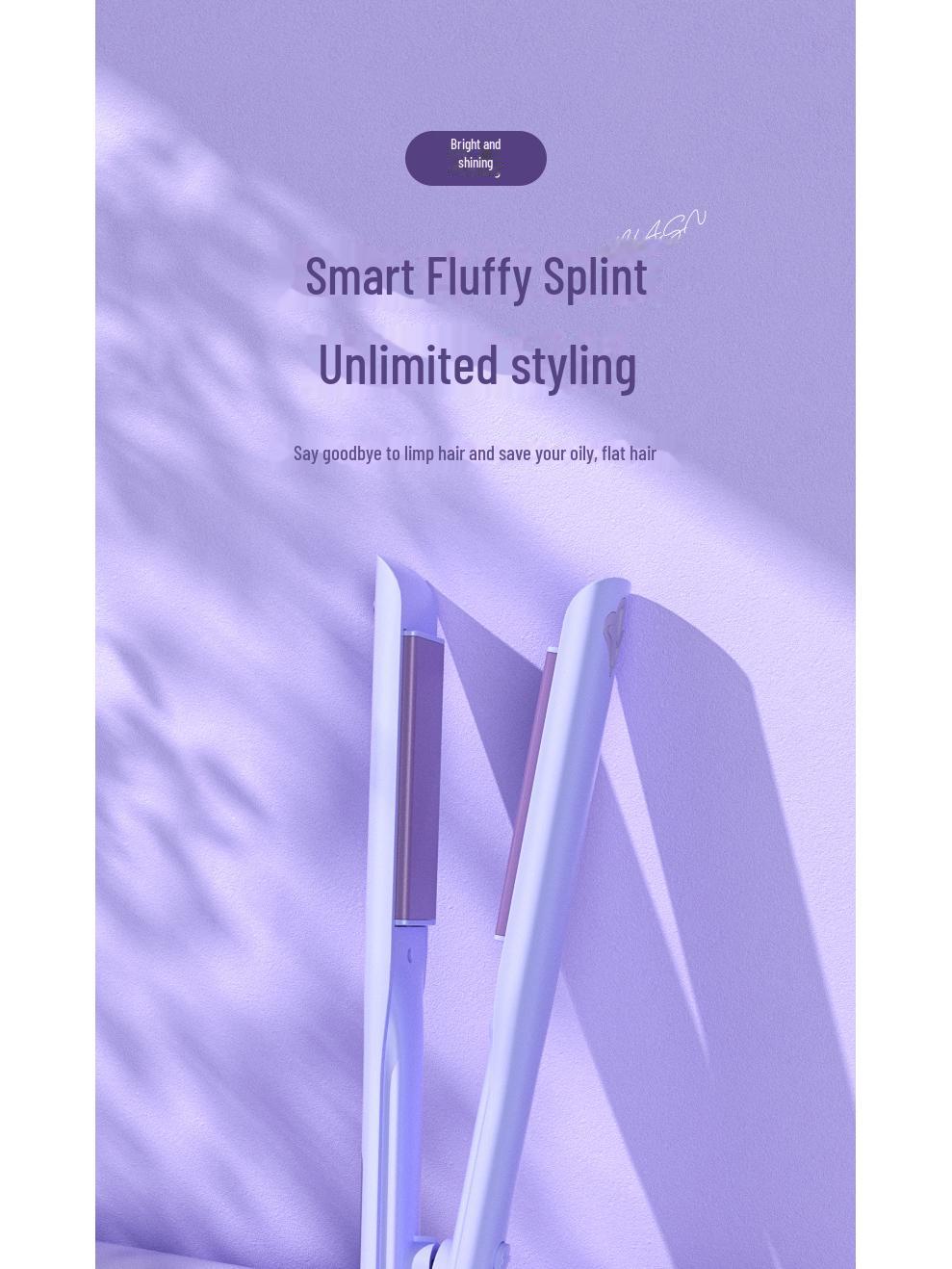 Автоматический цифровой щипцы для завивки и выпрямления волос с дисплеем двойного назначения - Горячая распродажа 838 straight splint
Автоматический цифровой щипцы для завивки и выпрямления волос с дисплеем двойного назначения - Горячая распродажа 838 straight splint